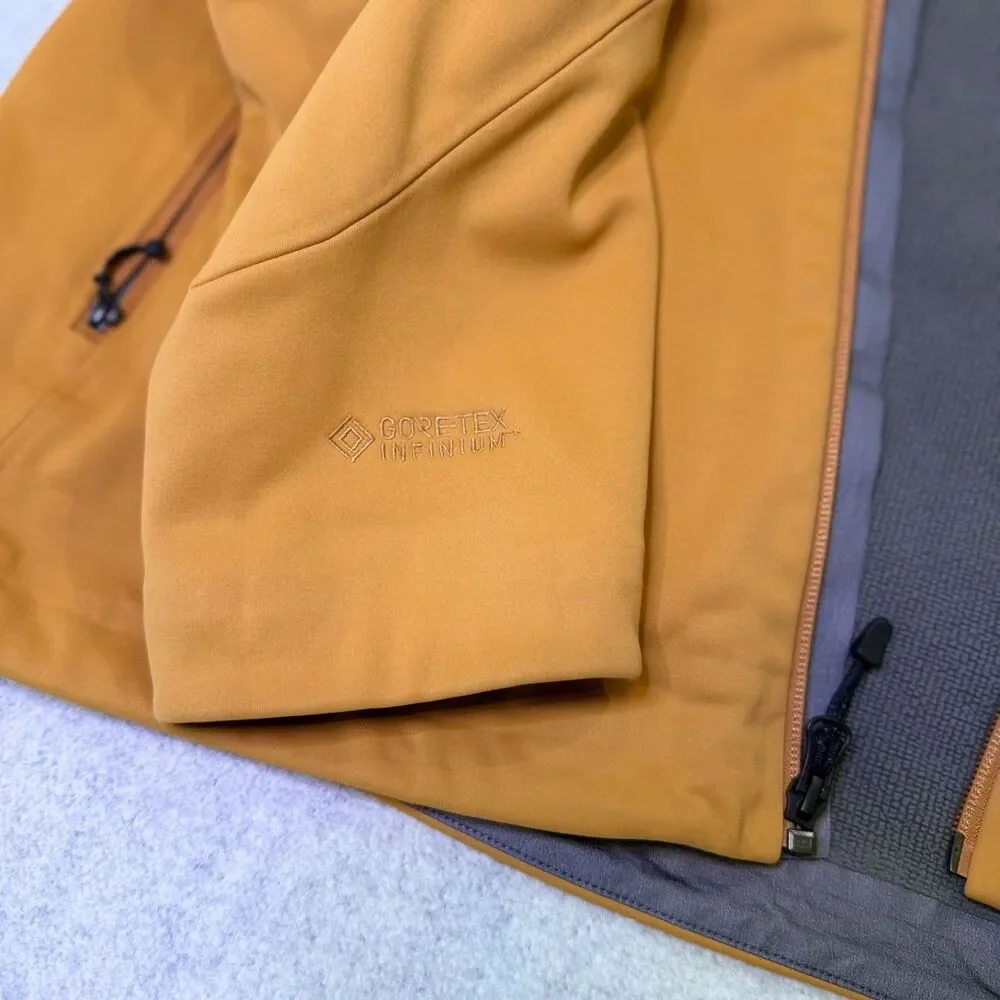 Sitka Jetstream Ochre Hunting Jacket XL Gortex Windstopper GORPcore Free Ship